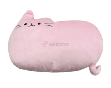 Gối Mèo Tựa Lưng Vải Velboa